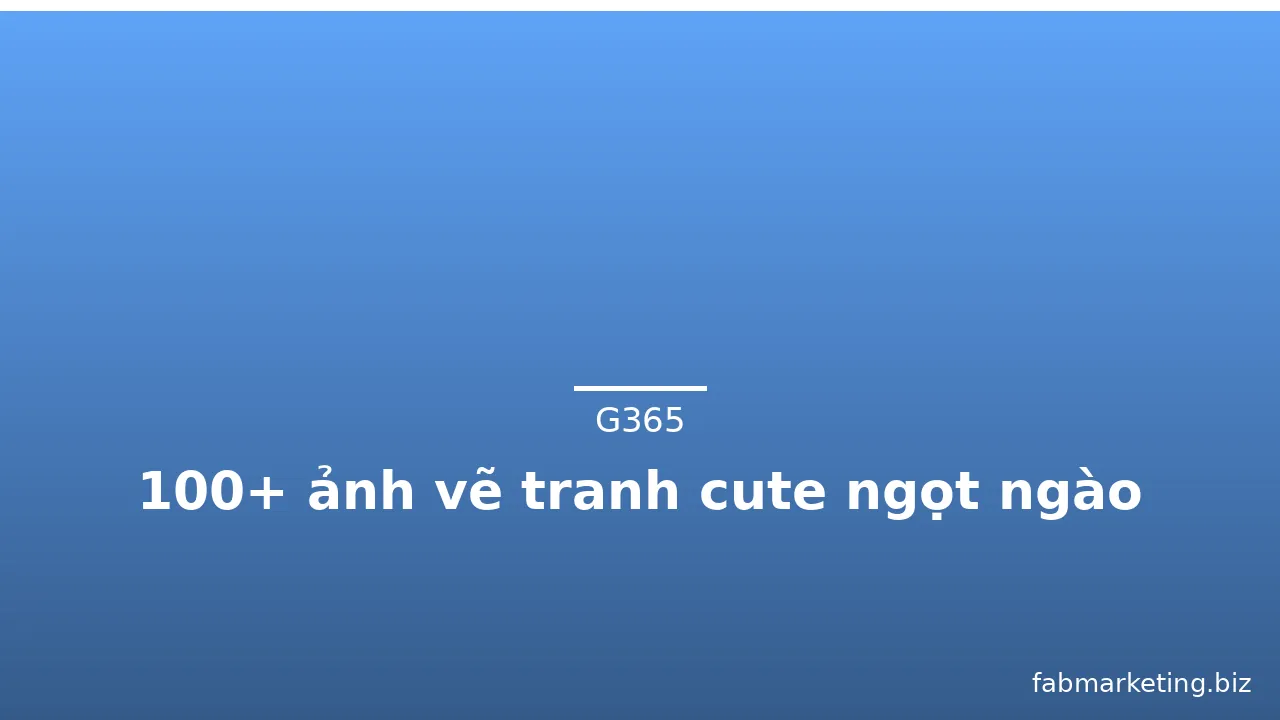 100+ ảnh vẽ tranh cute ngọt ngào · ảnh 1