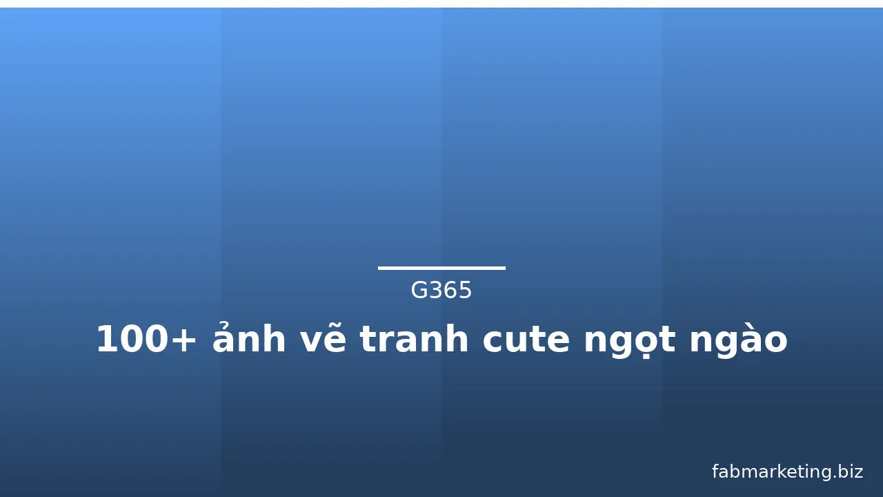 100+ ảnh vẽ tranh cute ngọt ngào