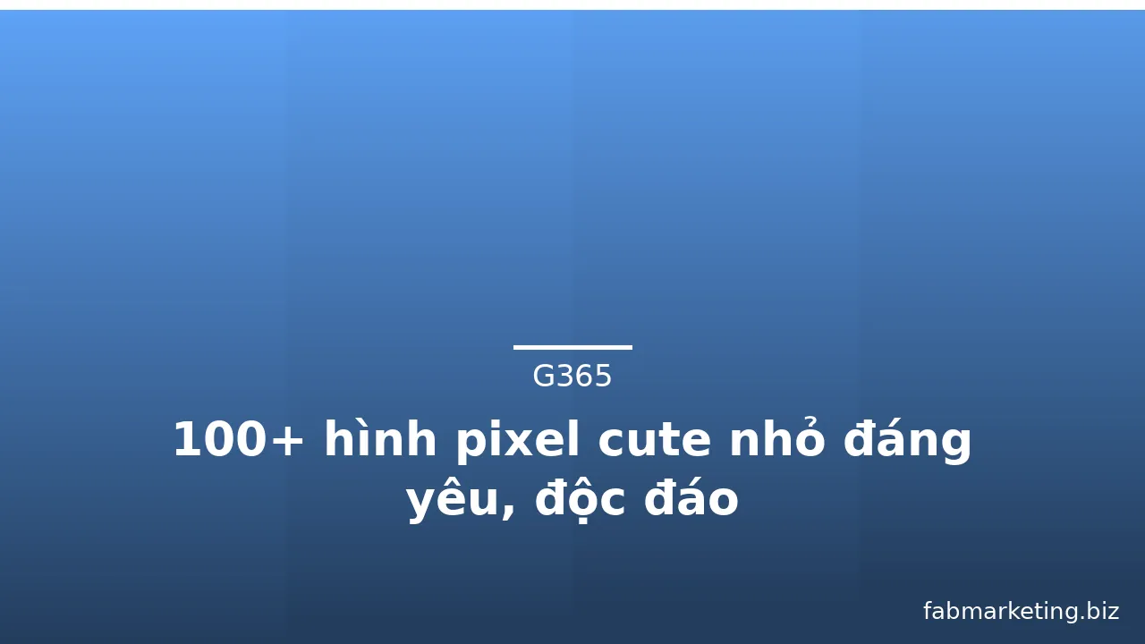 100+ hình pixel cute nhỏ đáng yêu, độc đáo · ảnh 1