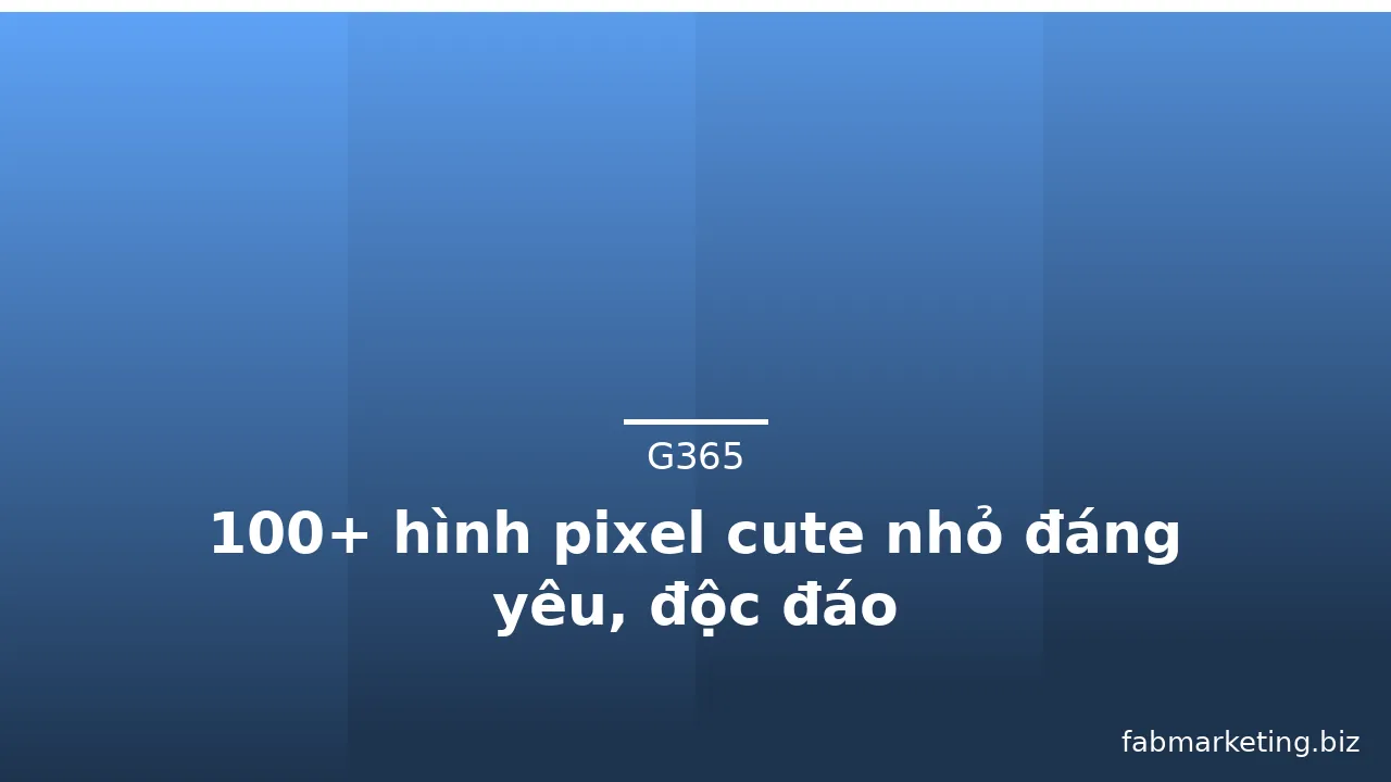 100+ hình pixel cute nhỏ đáng yêu, độc đáo · ảnh 3