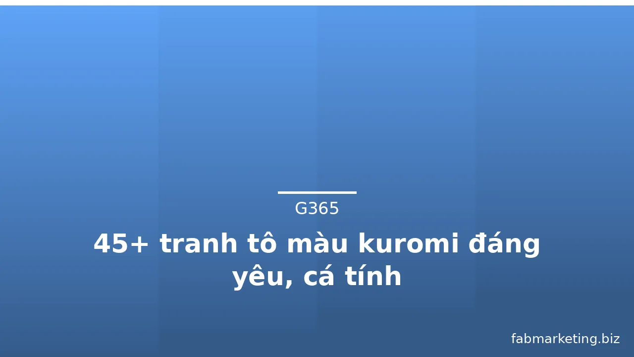 45+ tranh tô màu kuromi đáng yêu, cá tính · ảnh 1