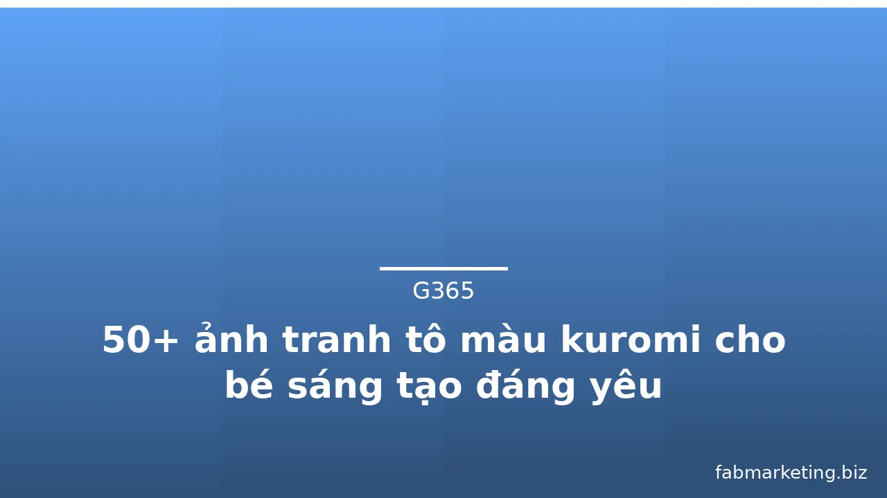 50+ ảnh tranh tô màu kuromi cho bé sáng tạo đáng yêu