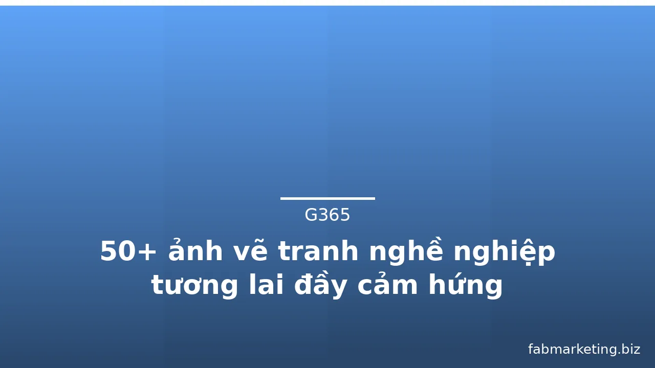 50+ ảnh vẽ tranh nghề nghiệp tương lai đầy cảm hứng · ảnh 2