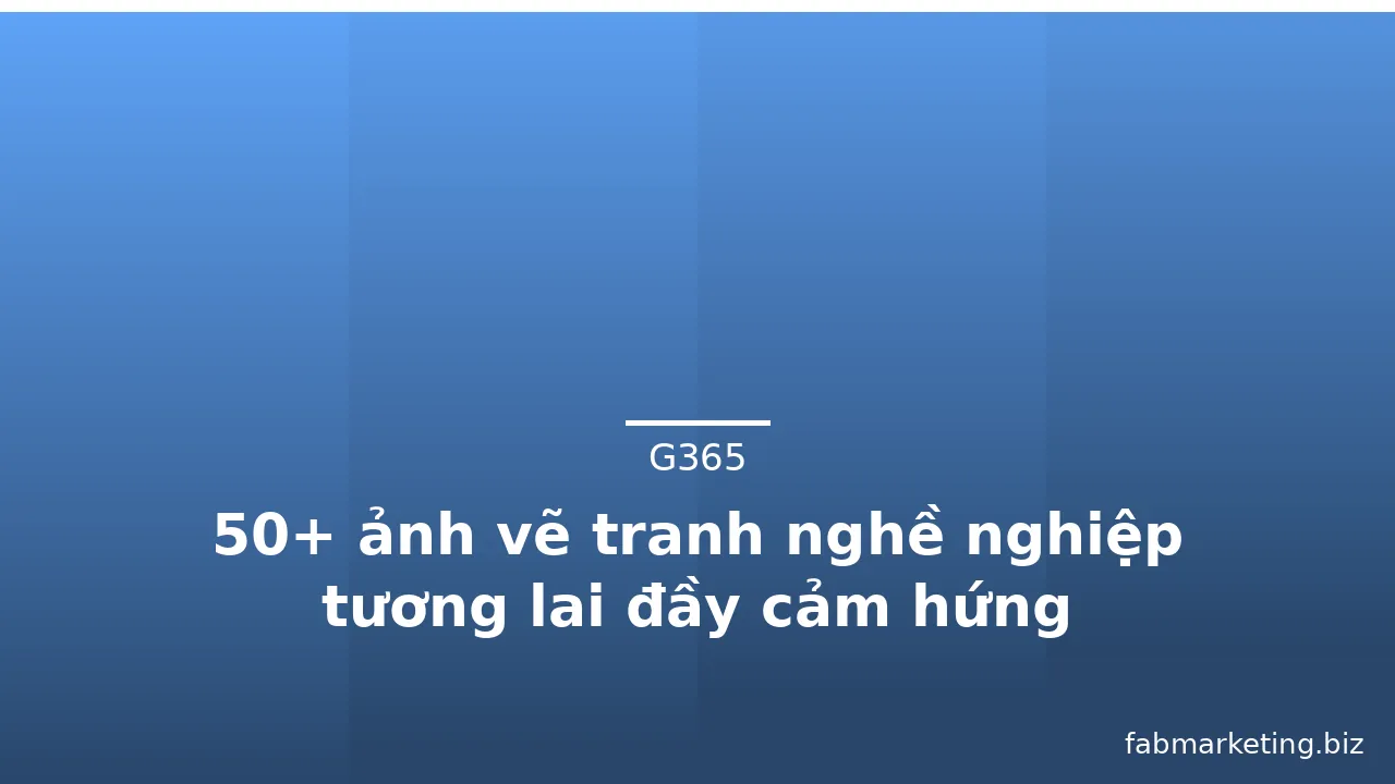 50+ ảnh vẽ tranh nghề nghiệp tương lai đầy cảm hứng · ảnh 3