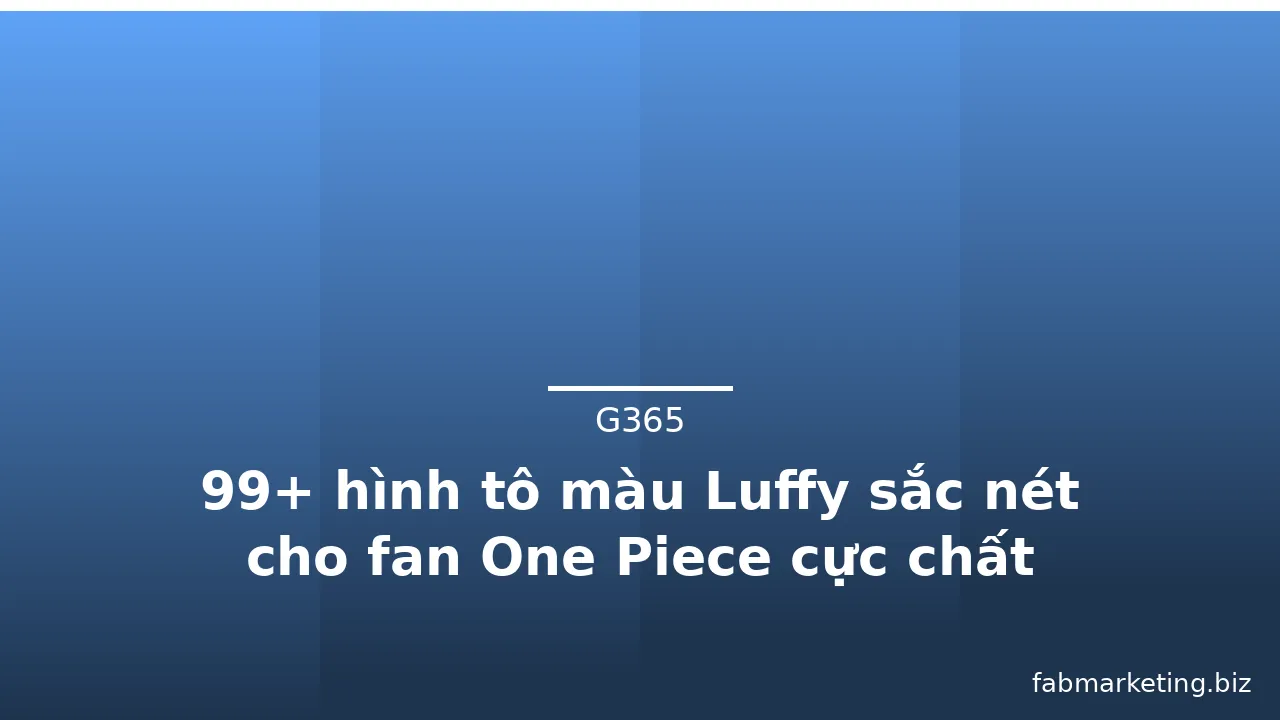 99+ hình tô màu Luffy sắc nét cho fan One Piece cực chất · ảnh 3