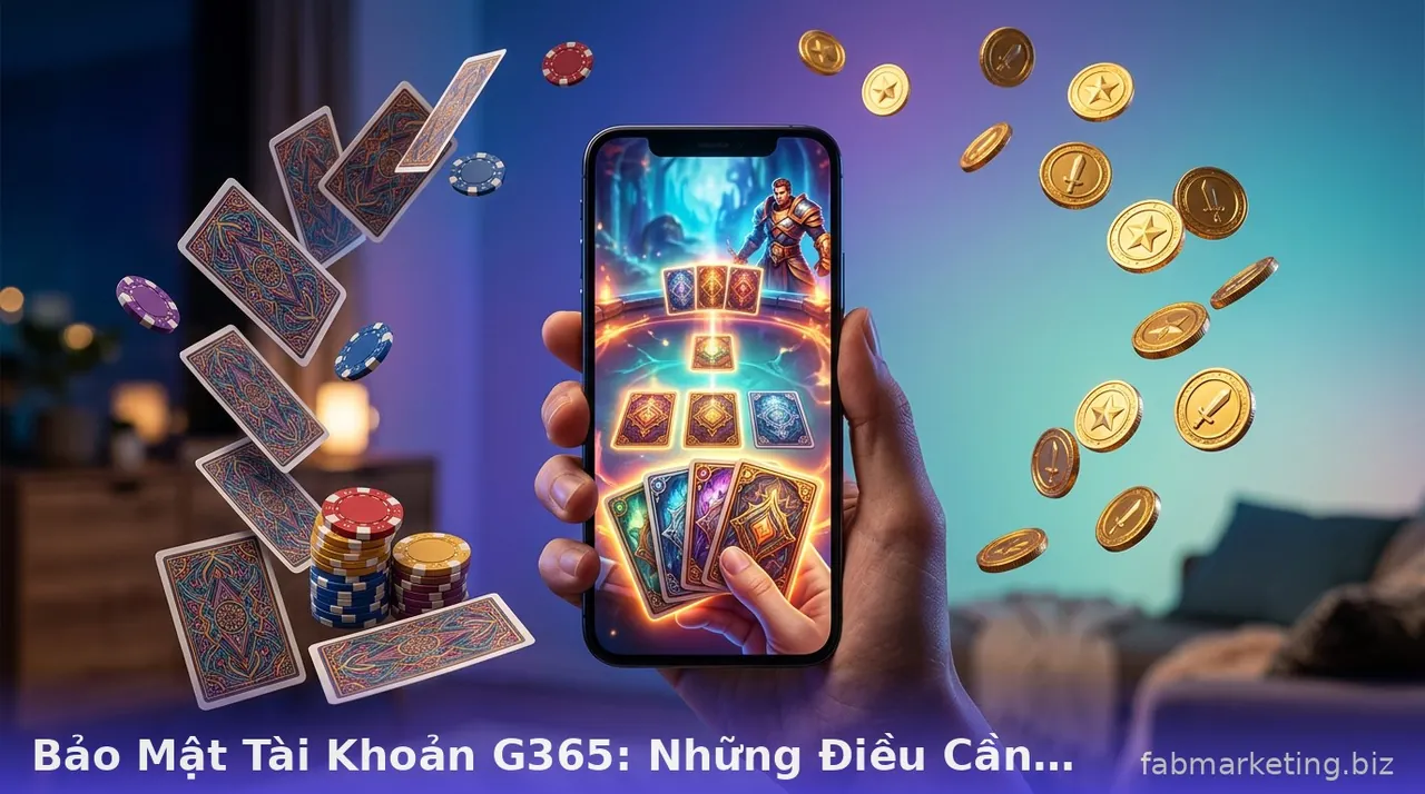 Bảo Mật Tài Khoản G365: Những Điều Cần Biết — g365 · ảnh 3