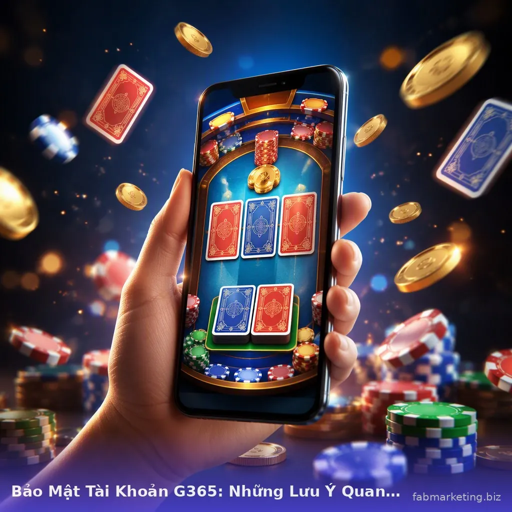 Bảo Mật Tài Khoản G365: Những Lưu Ý Quan Trọng — g365 · ảnh 1