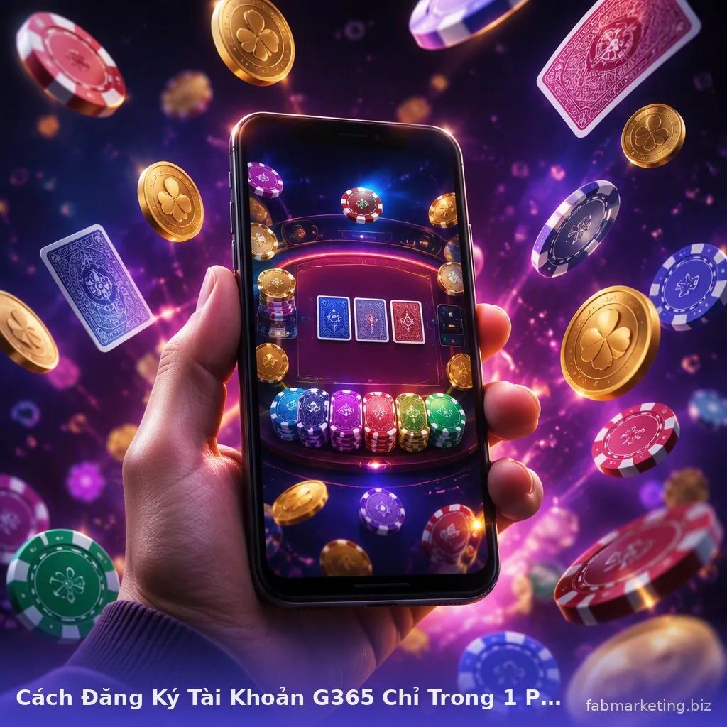 Cách Đăng Ký Tài Khoản G365 Chỉ Trong 1 Phút