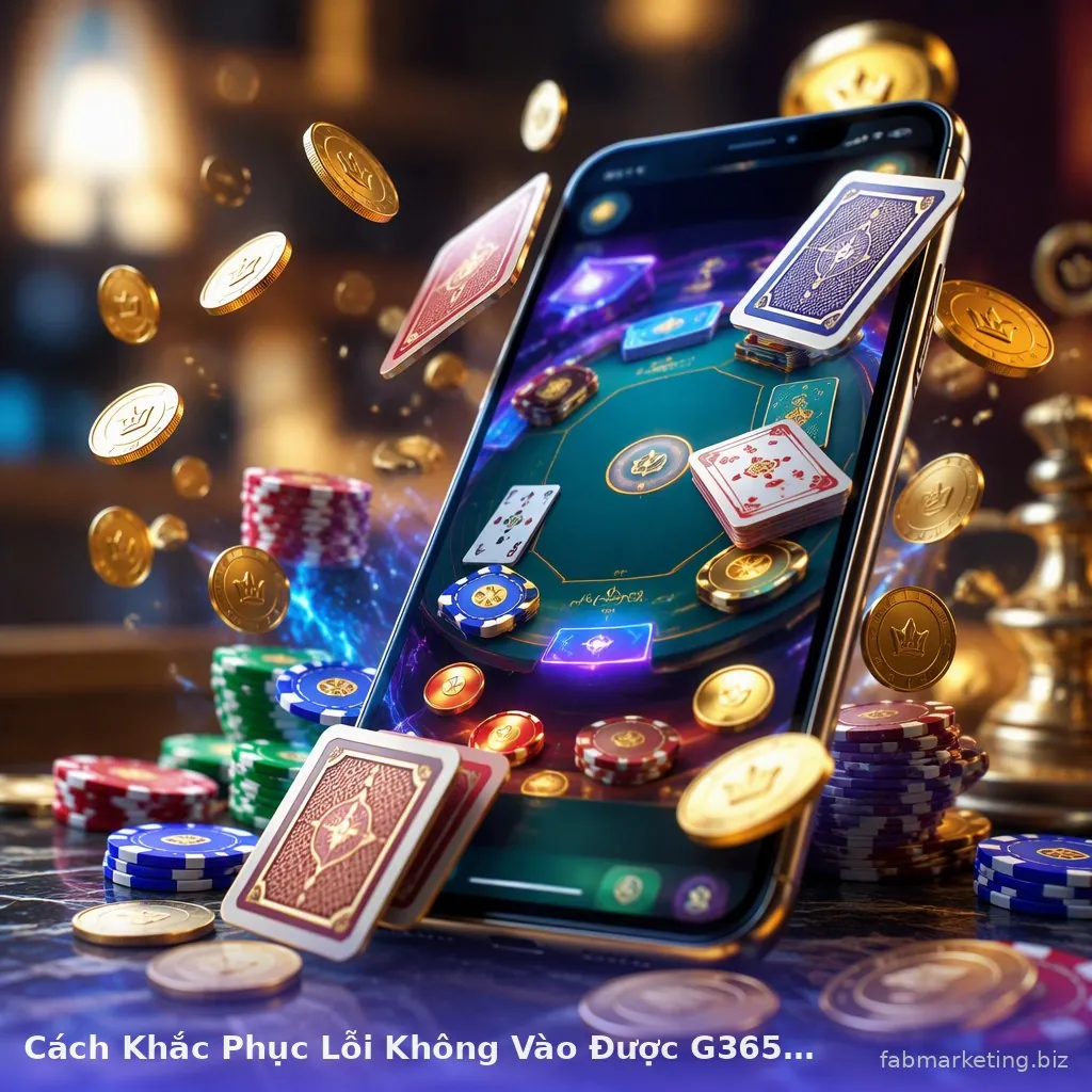Cách Khắc Phục Lỗi Không Vào Được G365 — g365 · ảnh 1