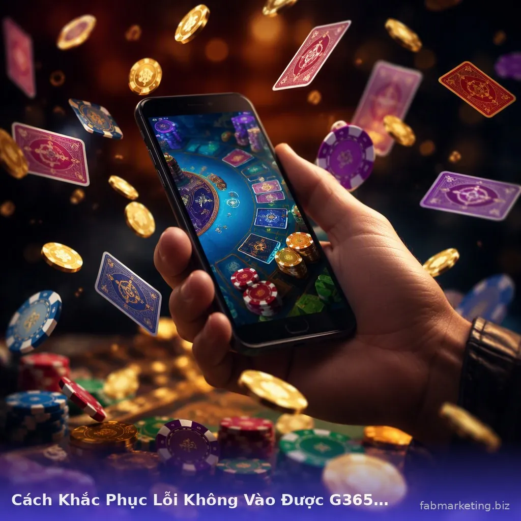 Cách Khắc Phục Lỗi Không Vào Được G365 — g365 · ảnh 3