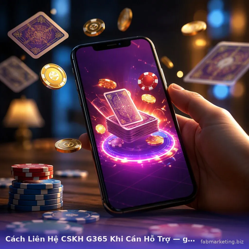 Cách Liên Hệ CSKH G365 Khi Cần Hỗ Trợ — g365 · ảnh 2