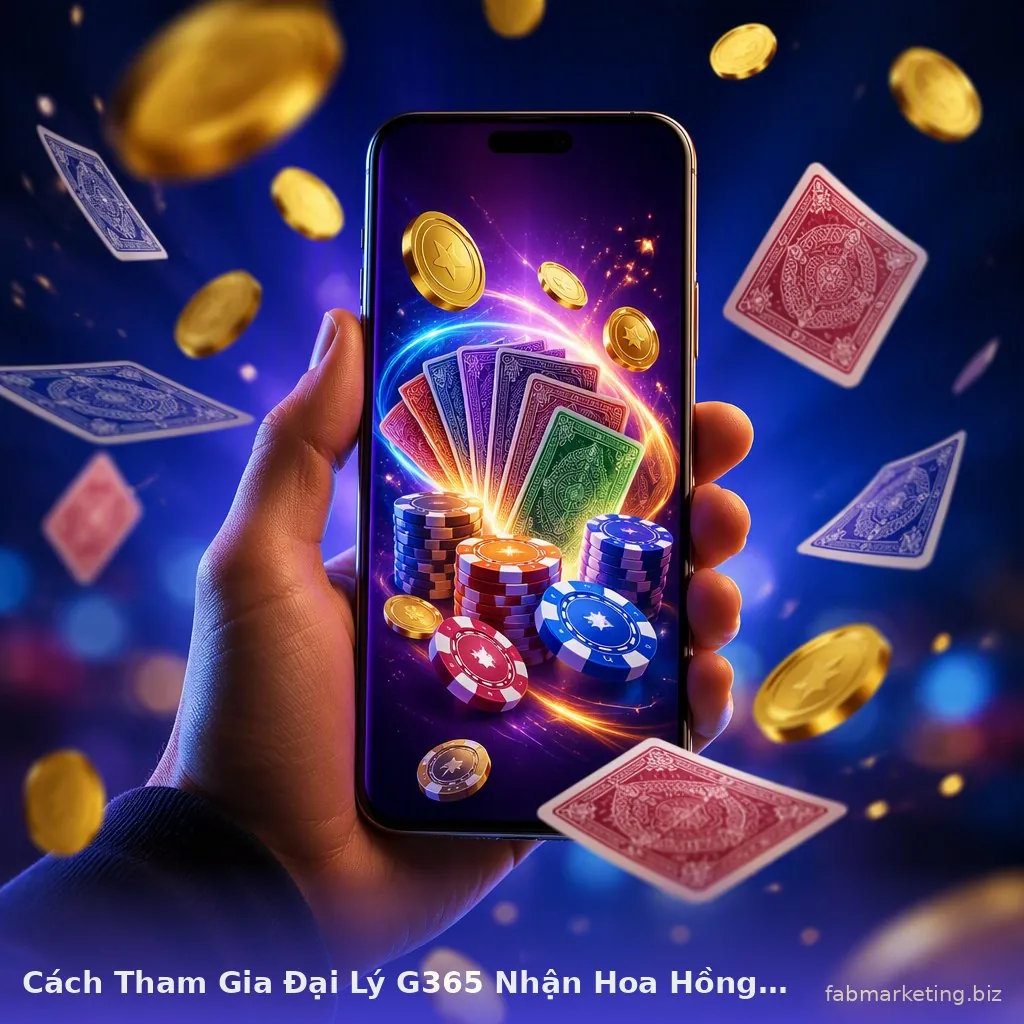 Cách Tham Gia Đại Lý G365 Nhận Hoa Hồng Cao