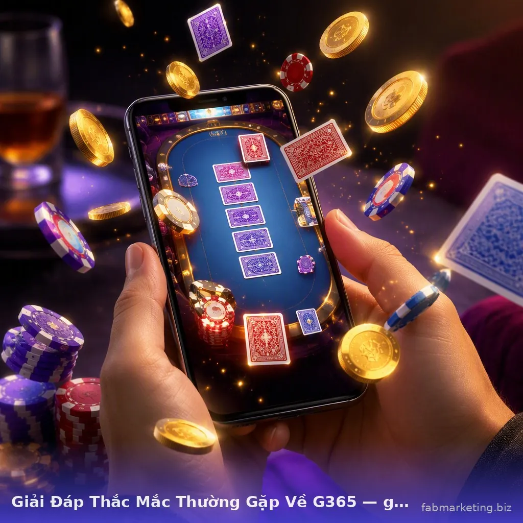 Giải Đáp Thắc Mắc Thường Gặp Về G365 — g365 · ảnh 1
