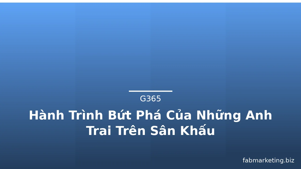 Hành Trình Bứt Phá Của Những Anh Trai Trên Sân Khấu · ảnh 2