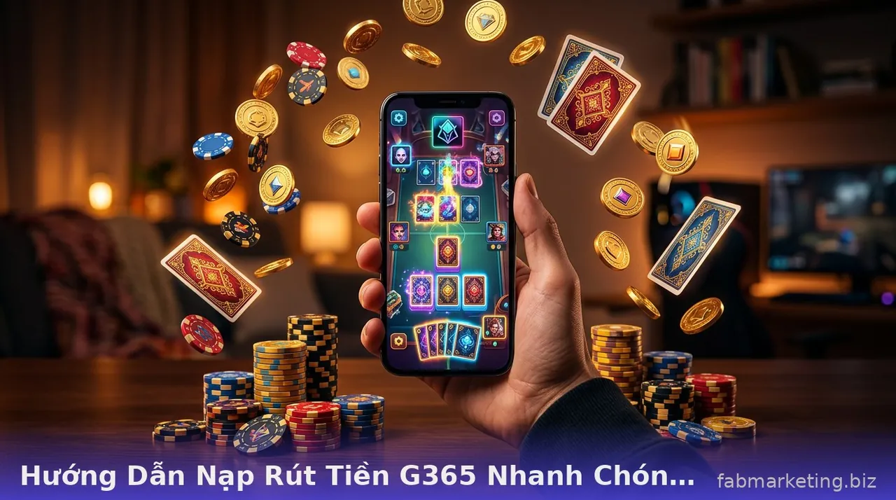 Hướng Dẫn Nạp Rút Tiền G365 Nhanh Chóng, An Toàn — g365 · ảnh 3