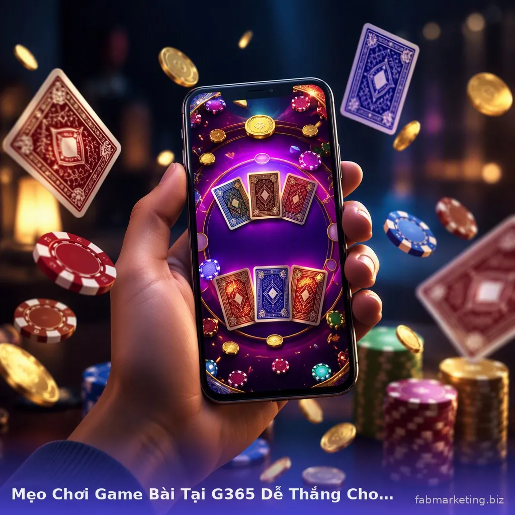Mẹo Chơi Game Bài Tại G365 Dễ Thắng Cho Người Mới — g365 · ảnh 1
