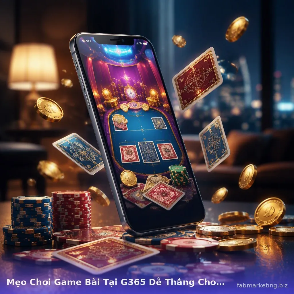 Mẹo Chơi Game Bài Tại G365 Dễ Thắng Cho Người Mới — g365 · ảnh 2