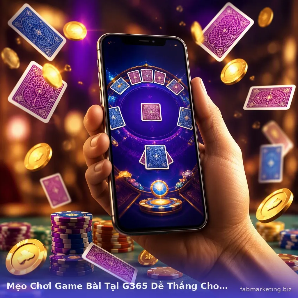 Mẹo Chơi Game Bài Tại G365 Dễ Thắng Cho Người Mới