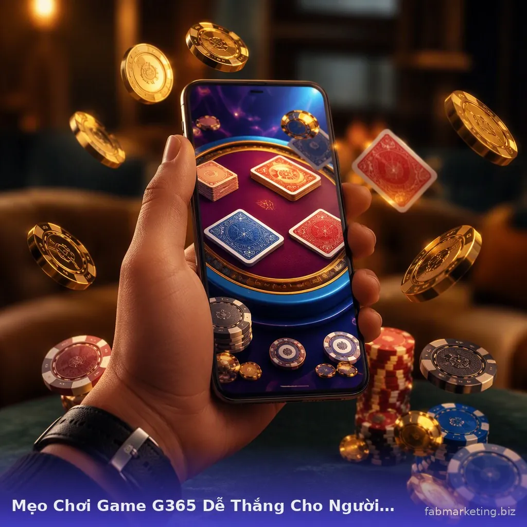 Mẹo Chơi Game G365 Dễ Thắng Cho Người Mới — g365 · ảnh 1