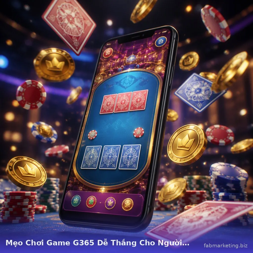 Mẹo Chơi Game G365 Dễ Thắng Cho Người Mới — g365 · ảnh 2