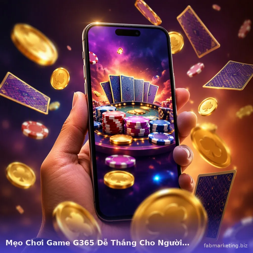 Mẹo Chơi Game G365 Dễ Thắng Cho Người Mới