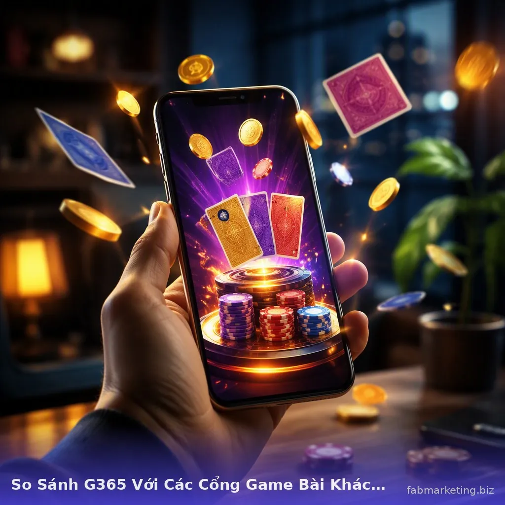 So Sánh G365 Với Các Cổng Game Bài Khác Hiện Nay — g365 · ảnh 1