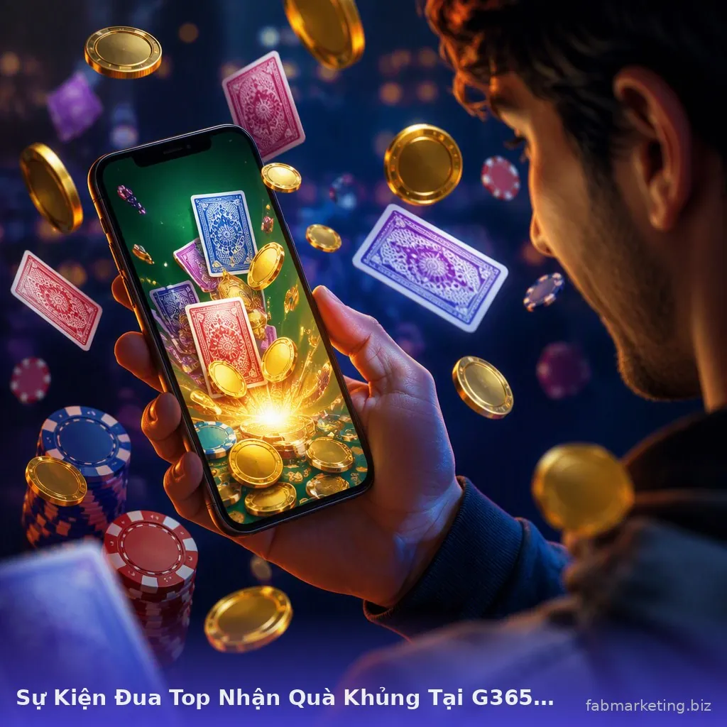 Sự Kiện Đua Top Nhận Quà Khủng Tại G365 — g365 · ảnh 3