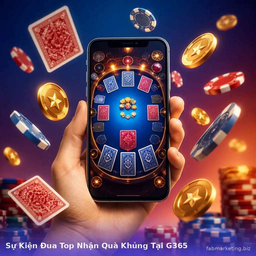 Sự Kiện Đua Top Nhận Quà Khủng Tại G365