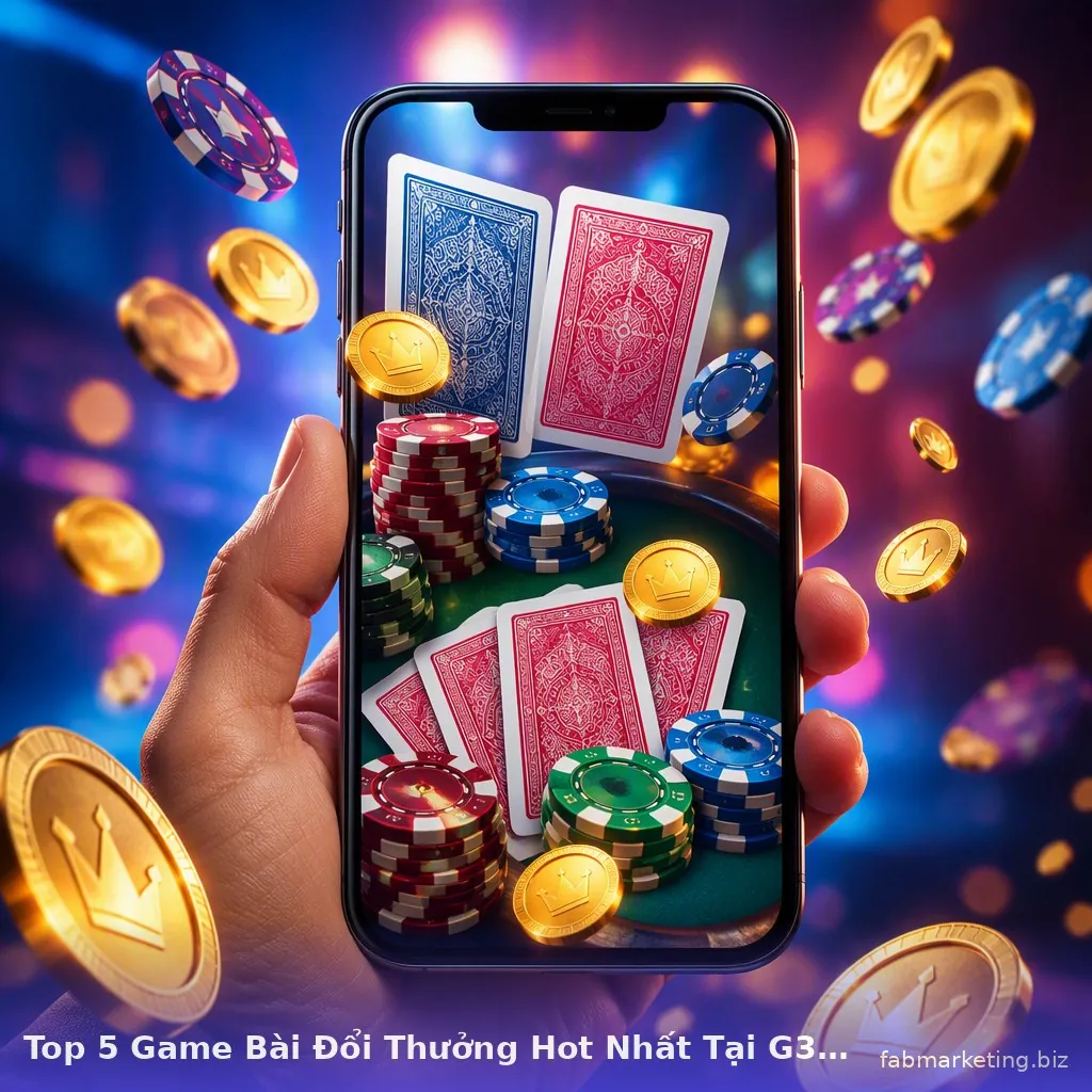 Top 5 Game Bài Đổi Thưởng Hot Nhất Tại G365