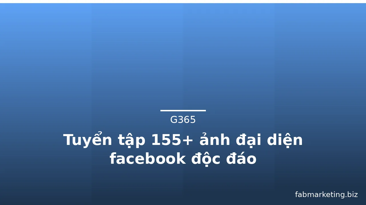 Tuyển tập 155+ ảnh đại diện facebook độc đáo · ảnh 3