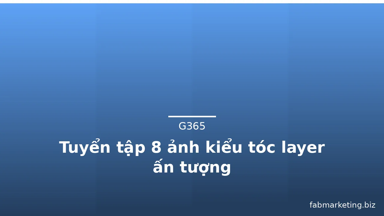 Tuyển tập 8 ảnh kiểu tóc layer ấn tượng