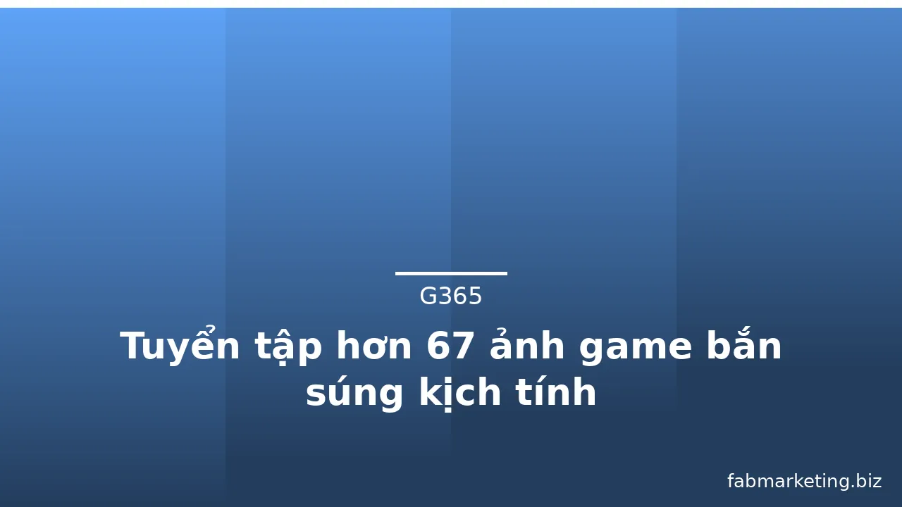 Tuyển tập hơn 67 ảnh game bắn súng kịch tính · ảnh 1